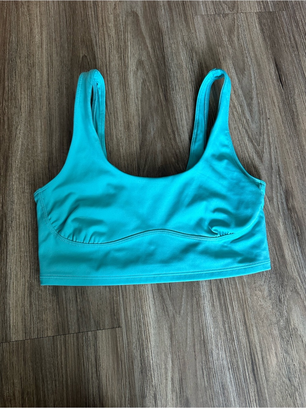 FP Movement by Free People Teal Scoop Sports Bra